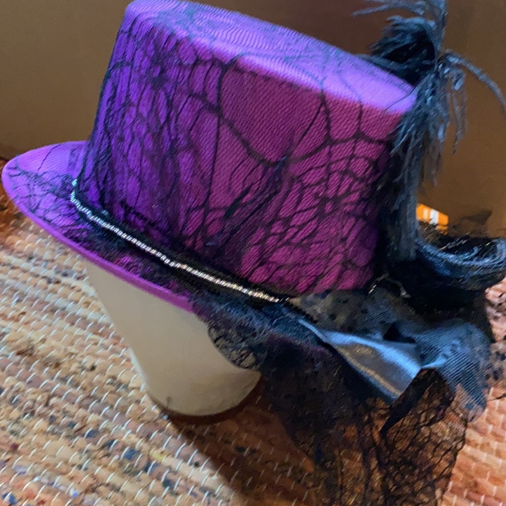 NWT purple hat for Halloween costume